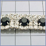 Rhinestone Banding with Topaz Accent